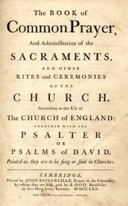 Book of Common Prayer 1662