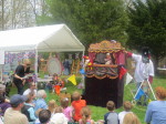 Dr Horn's Punch & Judy Show at the 2014 British Garden Party & Fête. Photo courtesy Desperate English Housewife In Washington