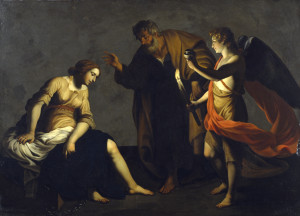 Alessandro Turchi: Saint Agatha Attended by Saint Peter and an Angel in Prison