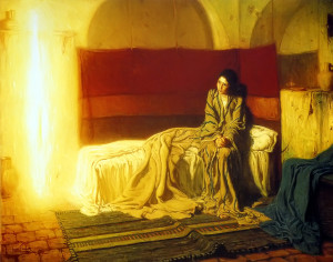 The Annunciation by Henry Ossawa Tanner 1896