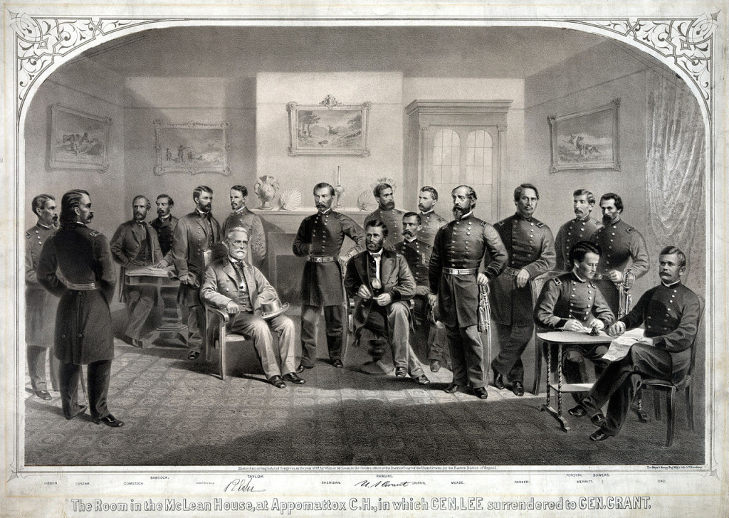 Lee Surrenders to Grant at Appomattox