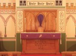 Altar in Lent