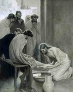 Jesus Washing the Feet of his Disciples