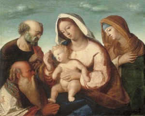 Holy Family with Joachim and Anna