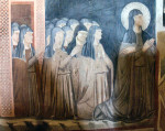 Saint Clare and sisters of her order, San Damiano, Assisi