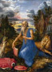 Jerome in the Wilderness Albrecht_Dürer