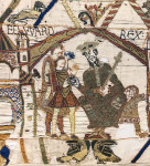 Bayeux Tapestry scene1 Edward Rex