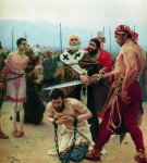 Ilja Repin Saint Nicholas of Myra saves three innocents from death