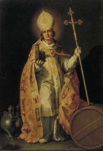 Saint Willibrord after Abraham Bloemaert