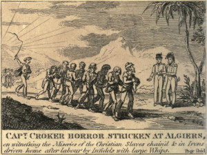 Captain Walter Croker horror stricken at Algiers 1815
