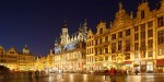 Brussels at night