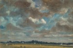 John Constable Extensive Landscape with Grey Clouds
