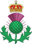 The Thistle, the royal badge of Scotland