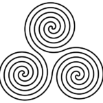 Triple Spiral Symbol