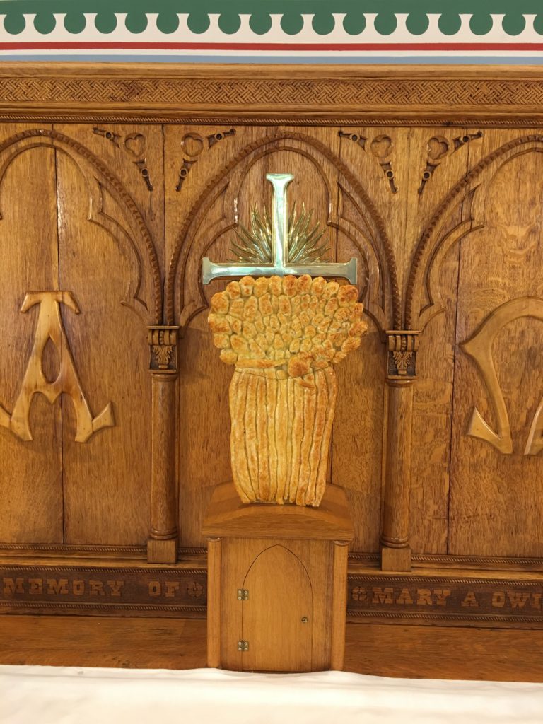 Wheat Sheaf Bread Loaf, Harvest Festival, Trinity XV 2017