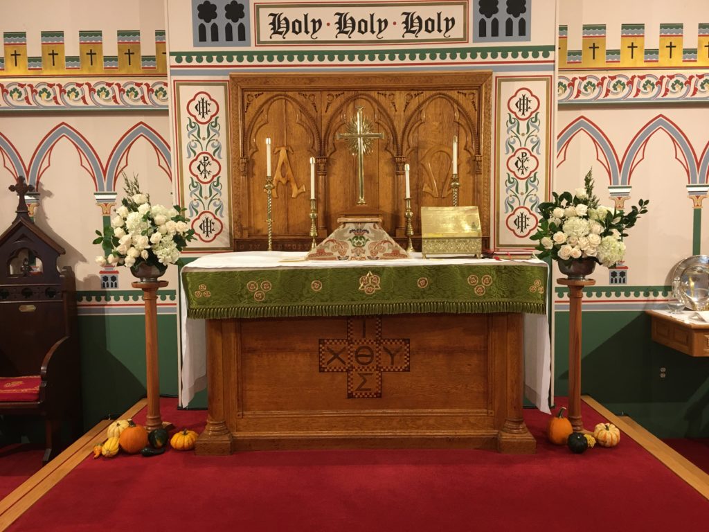 Altar Flowers — Sunday next before Advent