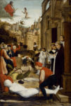 Josse Lieferinxe - Saint Sebastian Interceding for the Plague Stricken