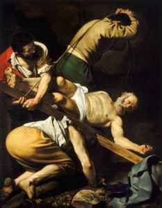 Crucifixion of Saint Peter Caravaggio